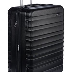Valise rigide pour bagages AmazonBasics – 78cm, Noir